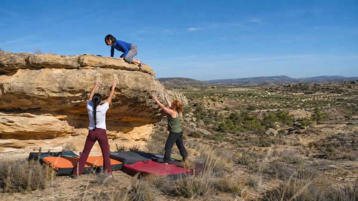 Escalada en Alcañiz