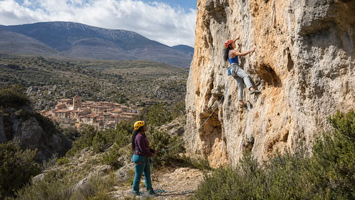 Escalada en Calcena
