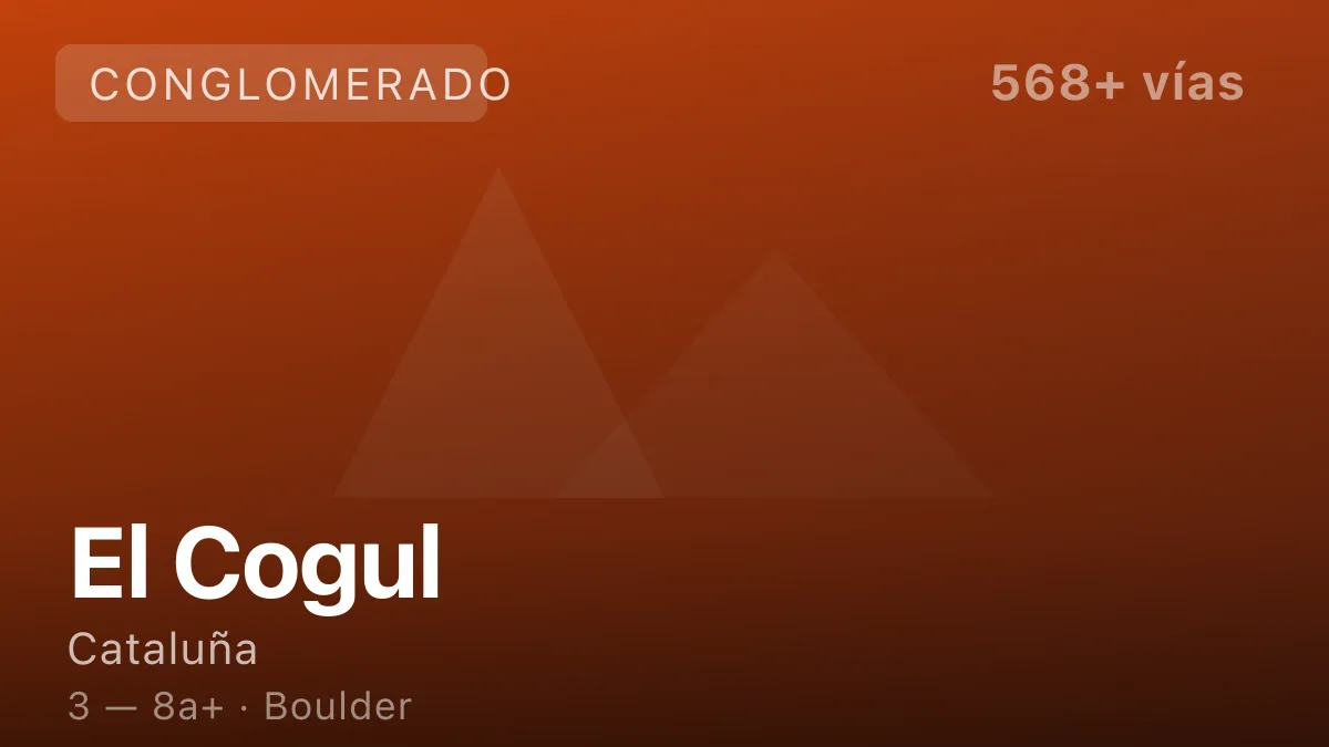Escalada en El Cogul