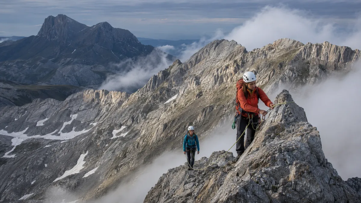 Escalada en Espigüete y Curavacas