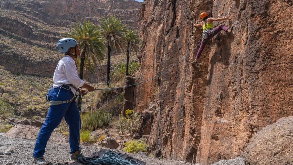 Escalada en Fataga