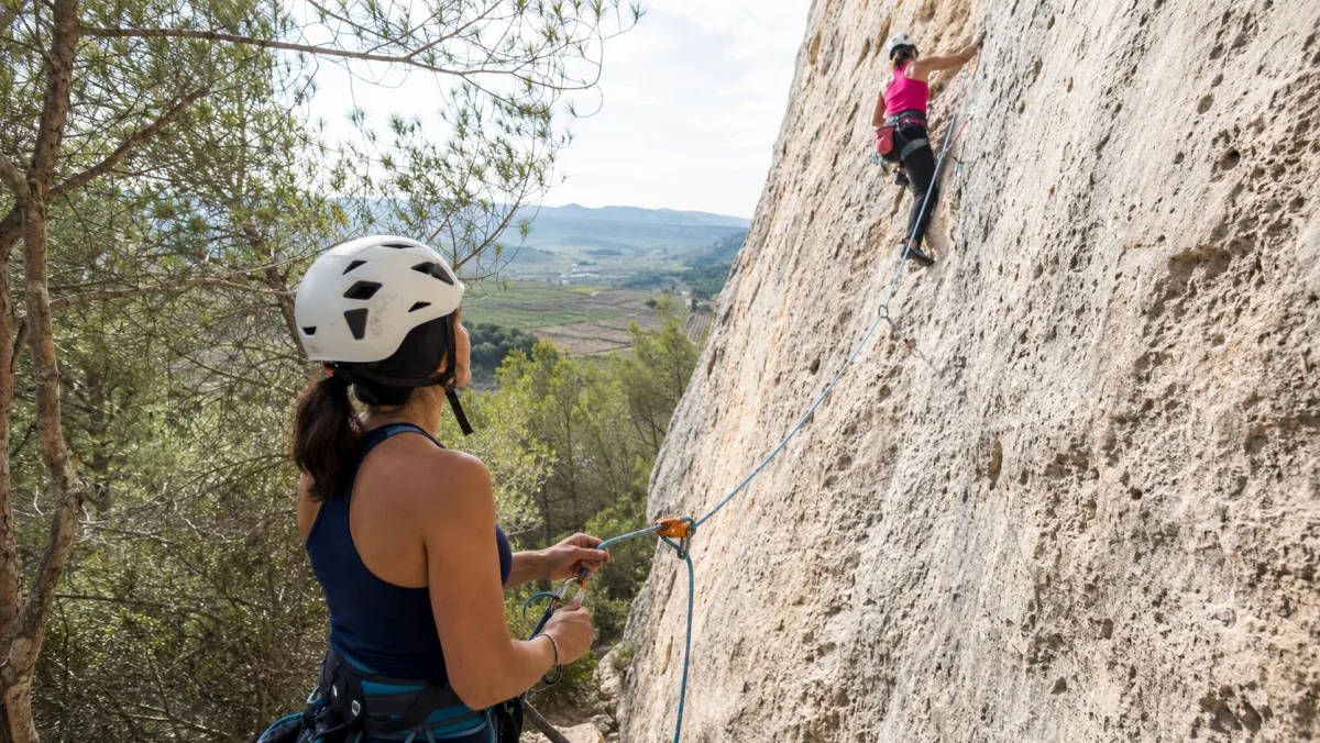 Escalada en Gelida