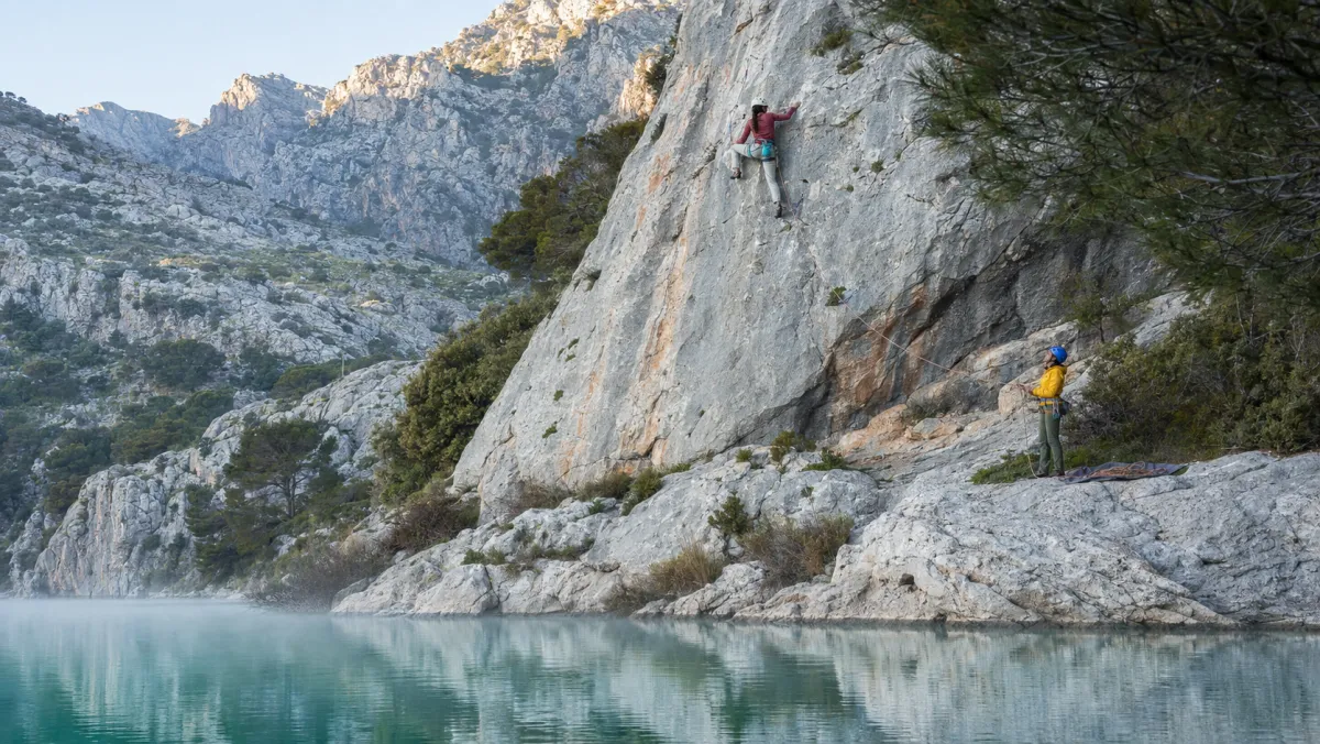 Escalada en Gorg Blau
