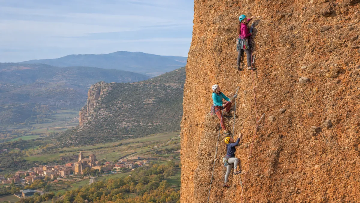Escalada en Mallos de Riglos