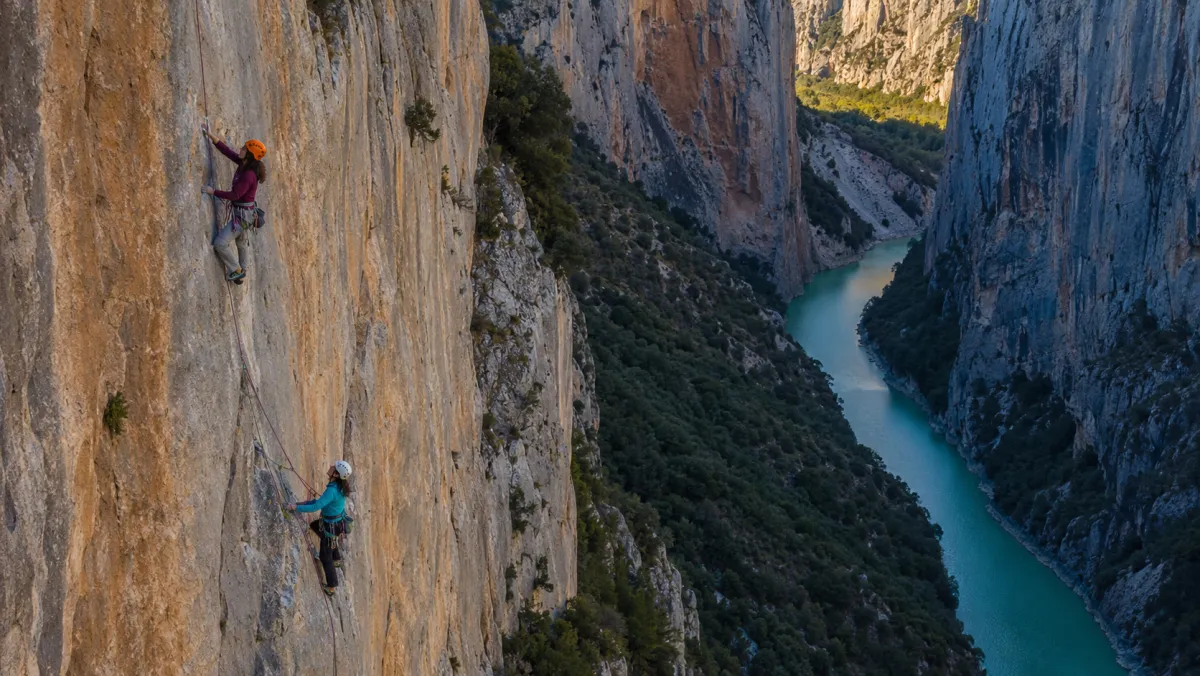 Escalada en Mont-rebei