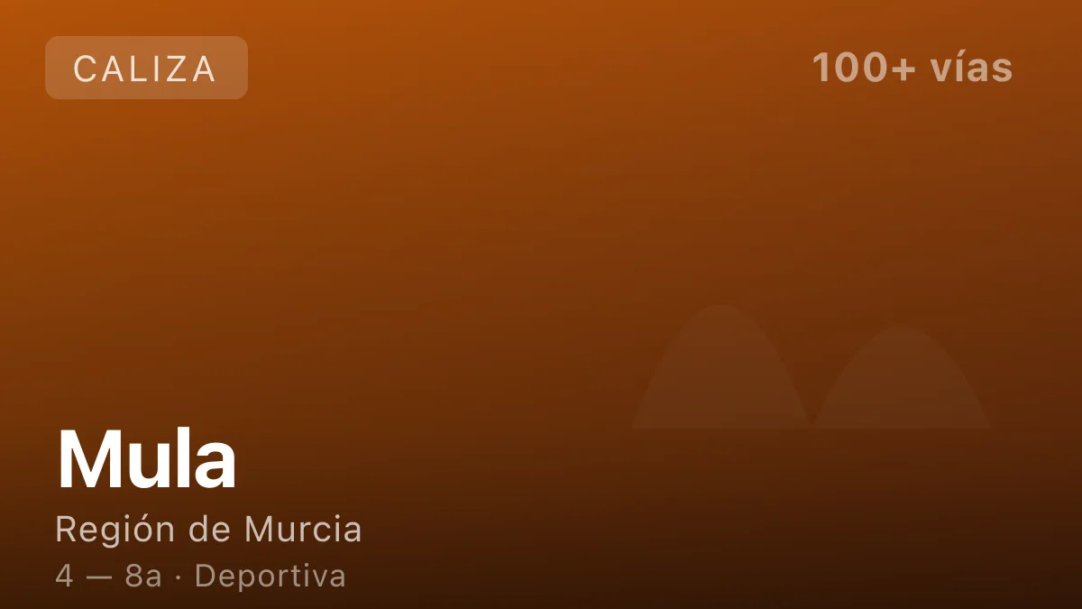 Escalada en Mula
