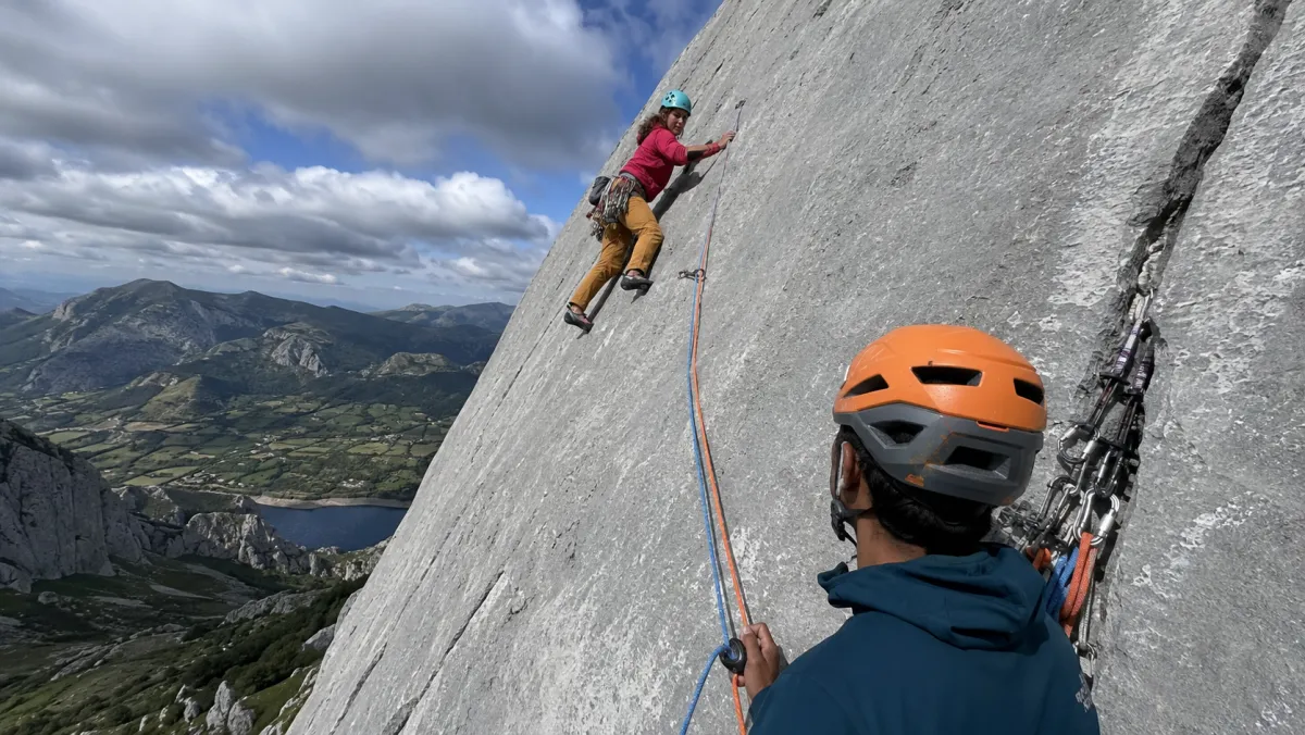 Escalada en Peñas del Prado