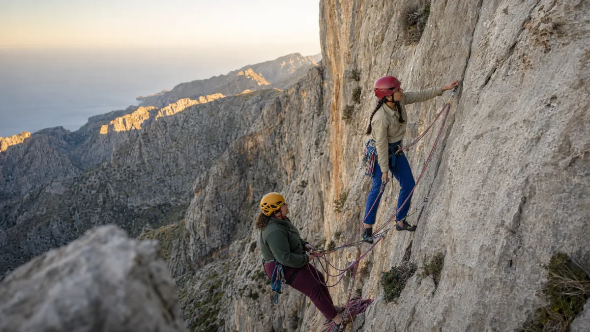 Escalada en Puig Major