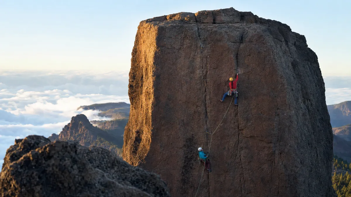 Escalada en Roque Nublo